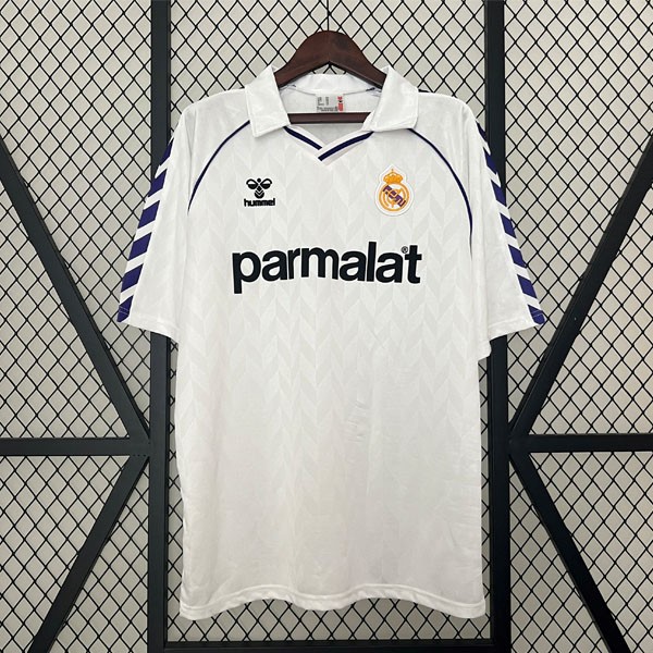 Tailandia Camiseta Real Madrid Replica Primera Ropa Retro 1988